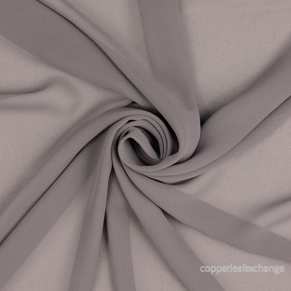 Chiffon – Polyester – Matt – Brown/Taupe – 6002 Chiffon – Polyester – Matt – Brown/Taupe – 6002