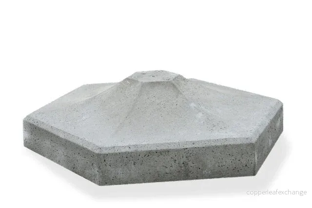 Flaggstångsfundament 1370x1370x360