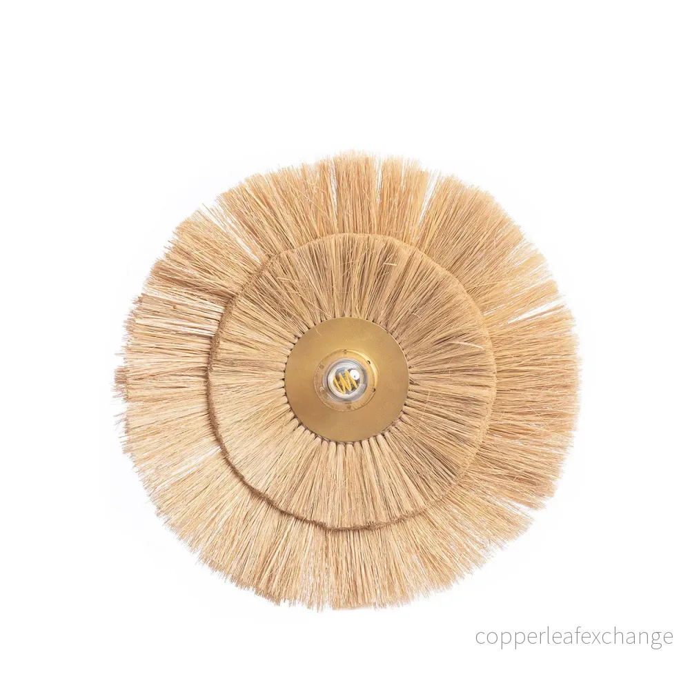 THE DOUBLE TROUBLE WALL LAMP – Natural Gold M THE DOUBLE TROUBLE WALL LAMP – Natural Gold M
