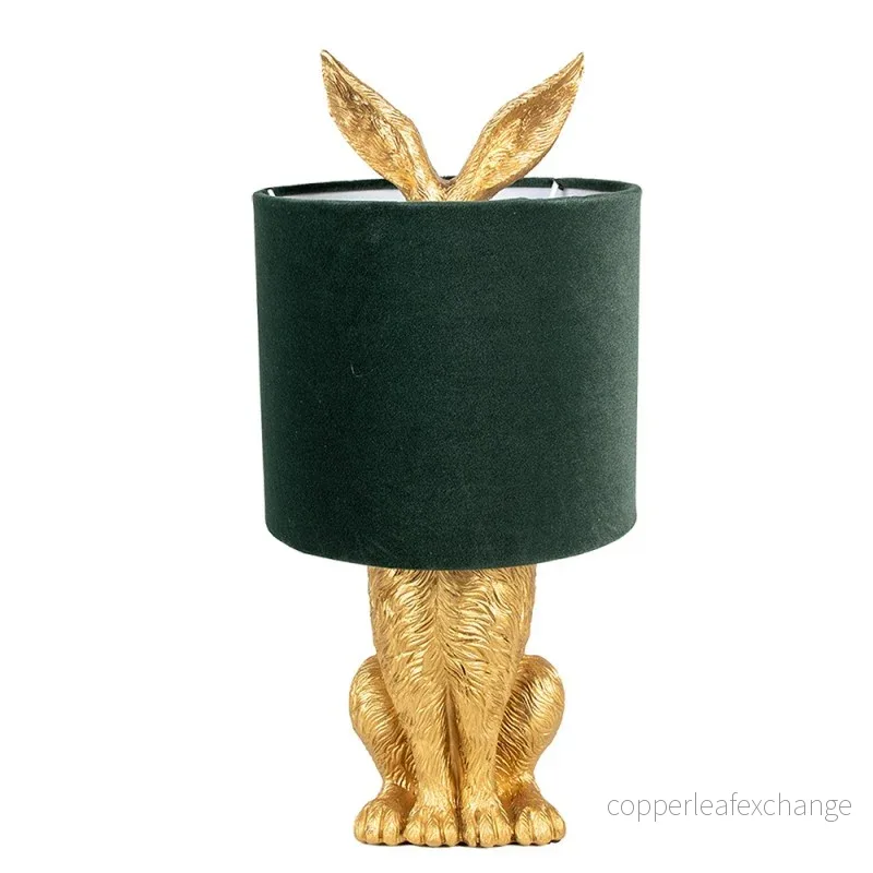 Bordslampa KURRAGÖMMA - Mörkgrön