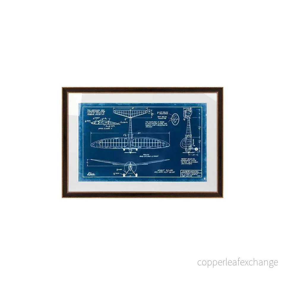 Tavla – MECHANICAL PLANE 1, 90×62 cm