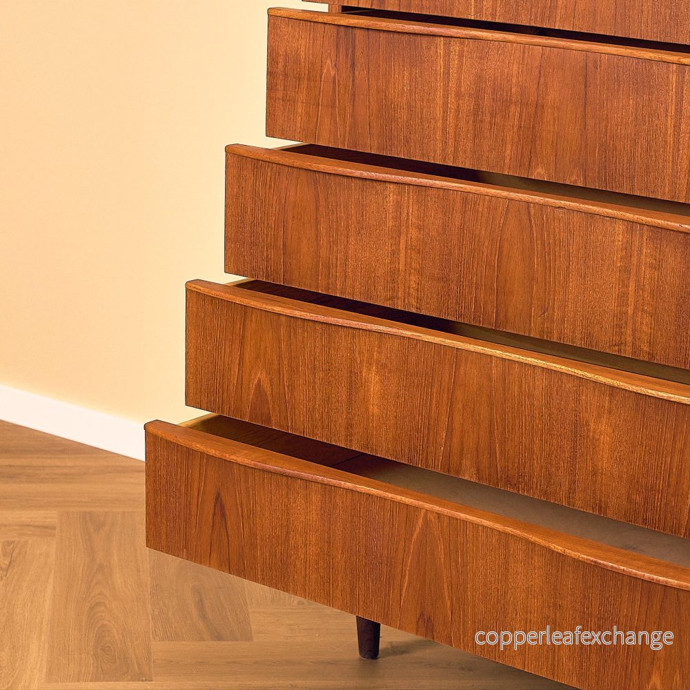 Vintage Teak Chest of Drawers, Denmark 1960s - Bild 3