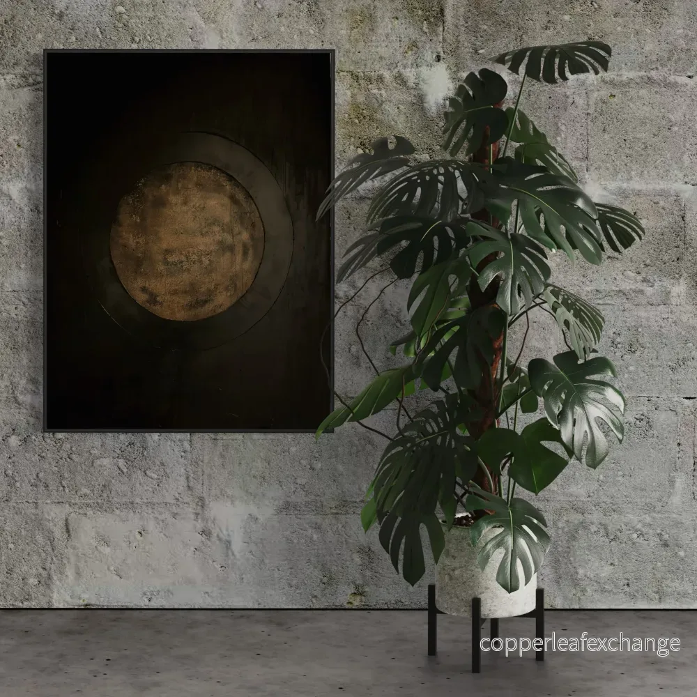 Tavla, Black Moon 83×108 cm Tavla, Black Moon 83×108 cm