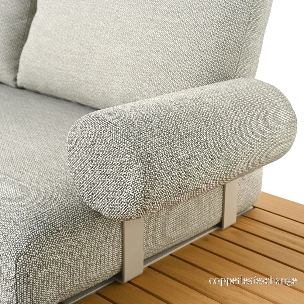Armstöd Livo 48x19x31cm Aluminium Beige, Tyg Sunproof Grå Armstöd Livo 48x19x31cm Aluminium Beige, Tyg Sunproof Grå