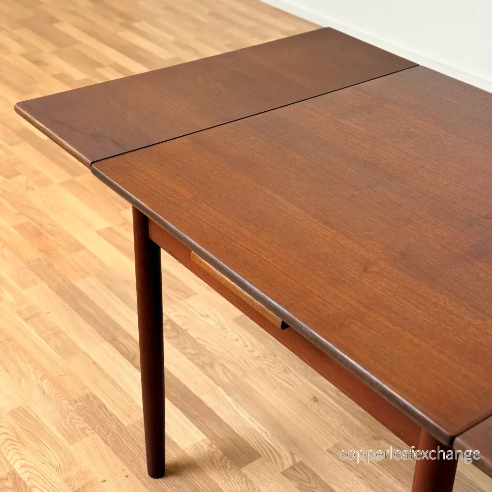 Dansk litet matbord i teak - Bild 3