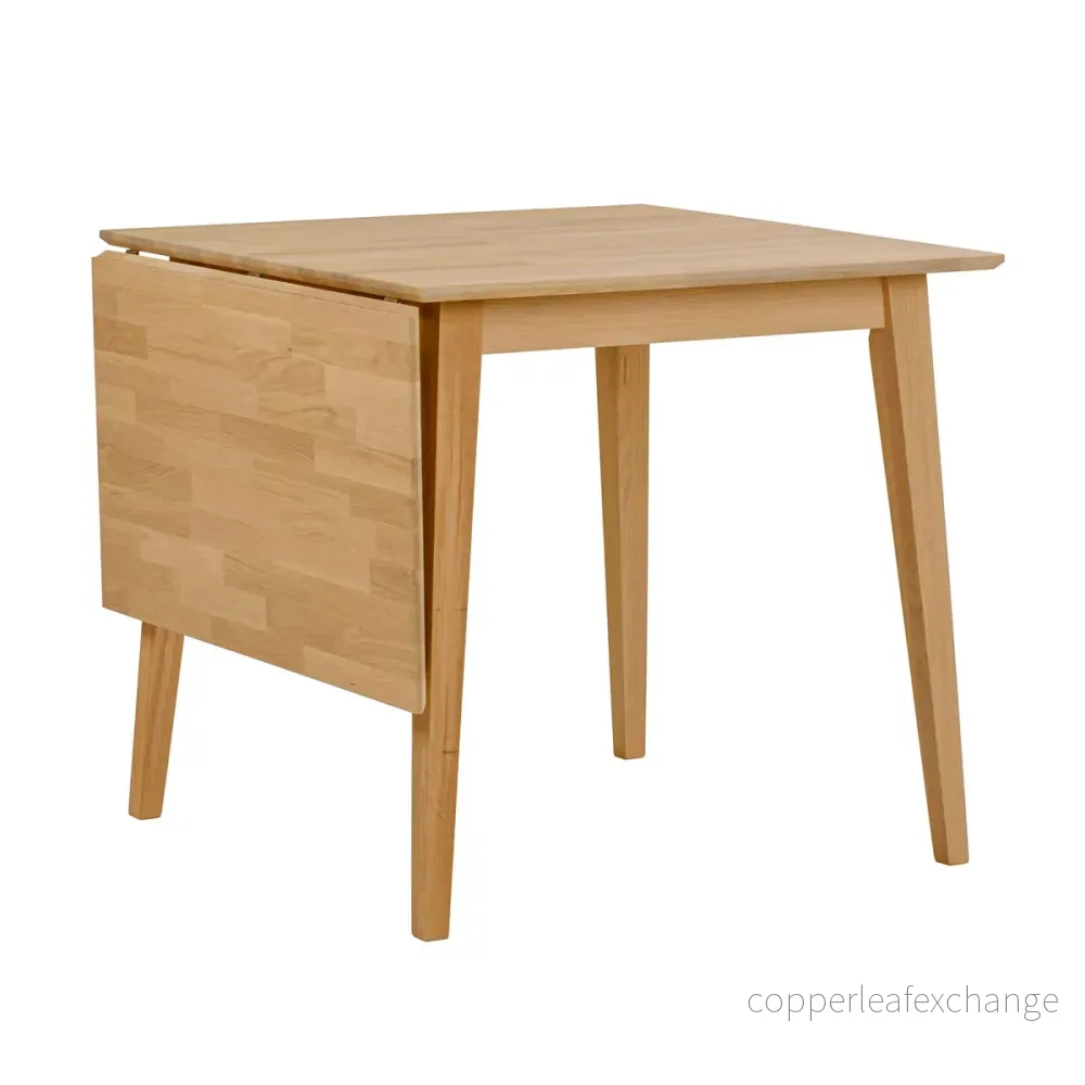 Klaffbord Filippa 80 x 80 cm, ek Klaffbord Filippa 80 x 80 cm, ek