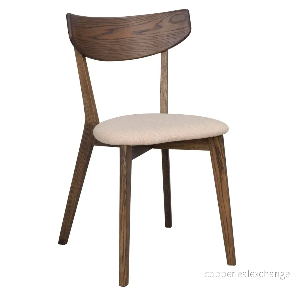 Stol Ami 2-pack, Brun / Beige - Bild 3