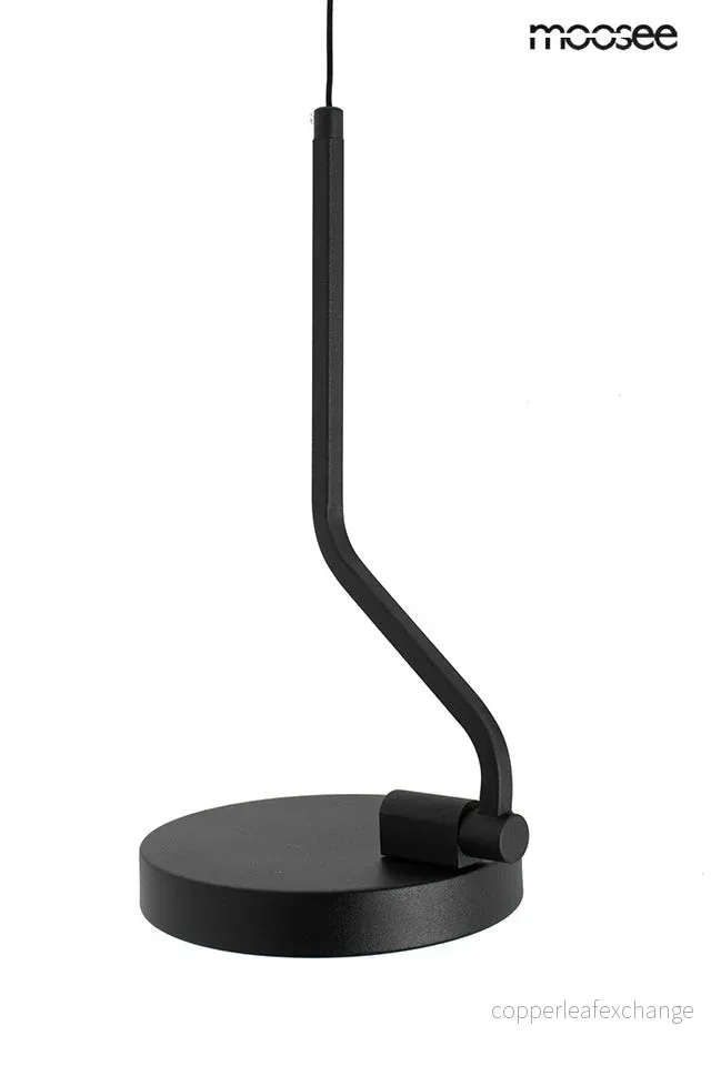 Vägglampa MOOSEE - FLAT, svart - Bild 2