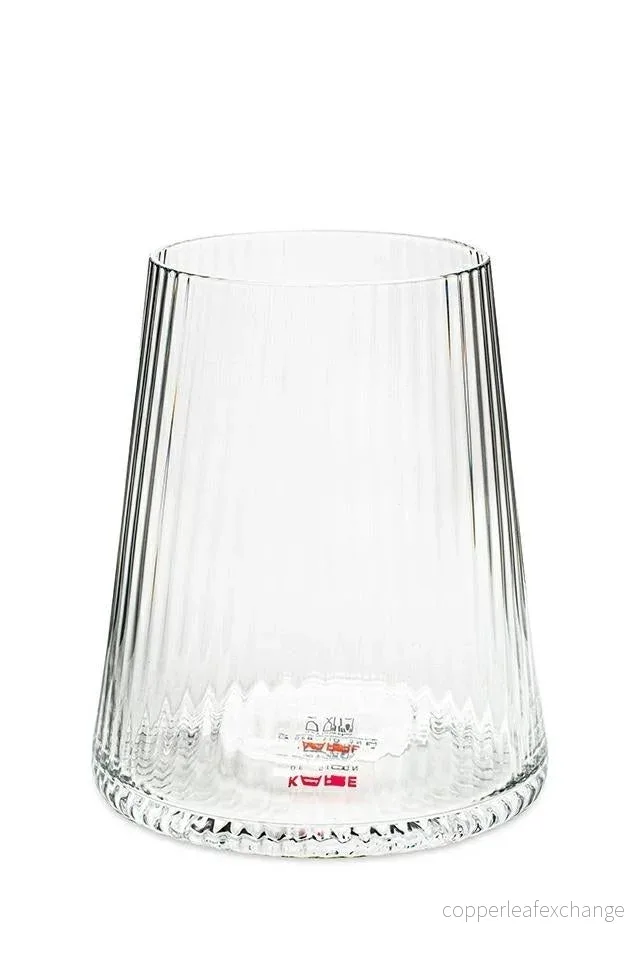 Dricksglas KARE DESIGN – RIFFLE 440ml, transparent Dricksglas KARE DESIGN – RIFFLE 440ml, transparent