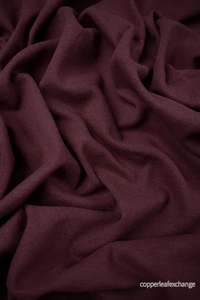 Upholstery fabric – Colin – Plain – Linen, Cotton – MD 29,000 – Plum – fg23 Upholstery fabric – Colin – Plain – Linen, Cotton – MD 29,000 – Plum – fg23