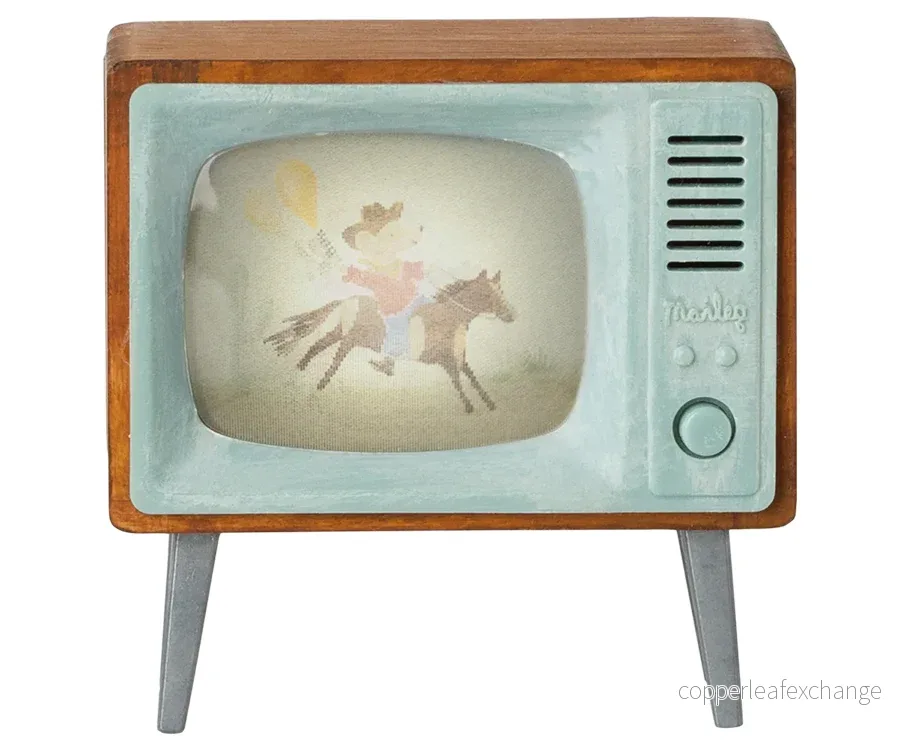 Maileg – TV för mus, TV-apparat för möss - Bild 3