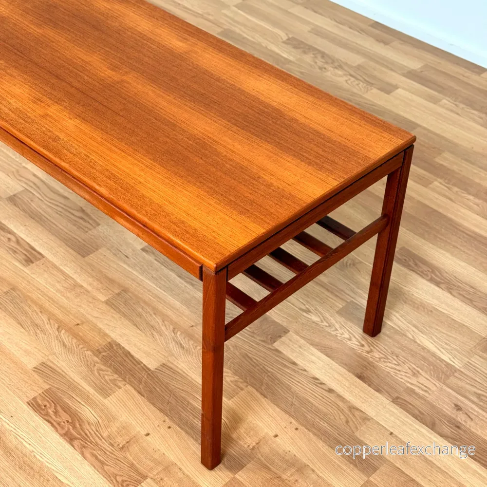 Soffbord "Casino" i teak av Gunnar Myrstrand och Sven Engström för Bra Bohag, Tingströms, Sverige, 1950-60-tal - Bild 3
