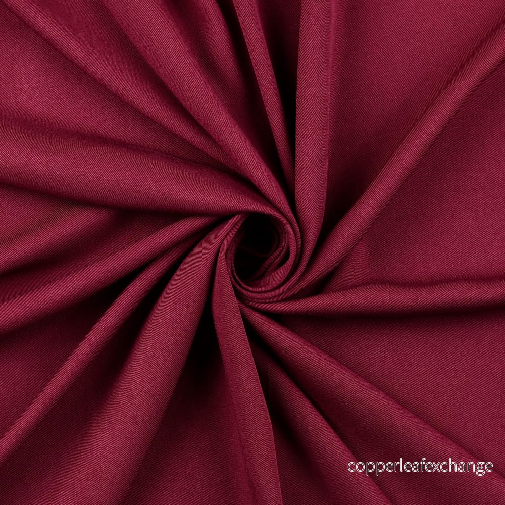 Viscose – Twill – Bordeaux – 5020