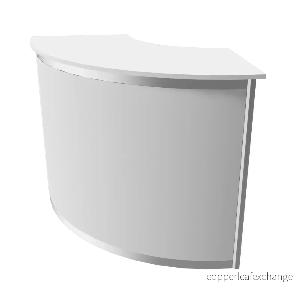 Disk Alu, kvartsrund, vit Disk Alu, kvartsrund, vit