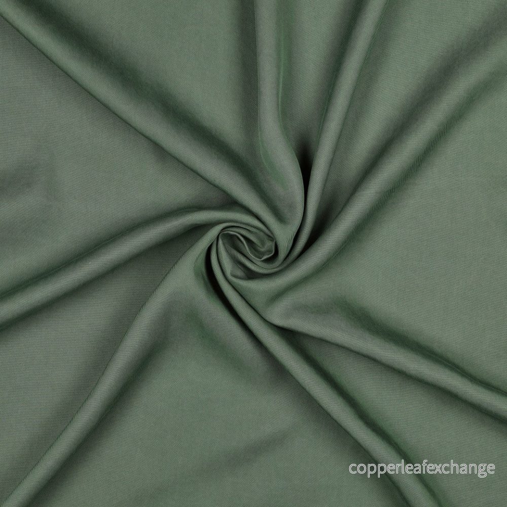 Sand-washed Tencel, Lyocell - 150 grams - Sage - Bild 2
