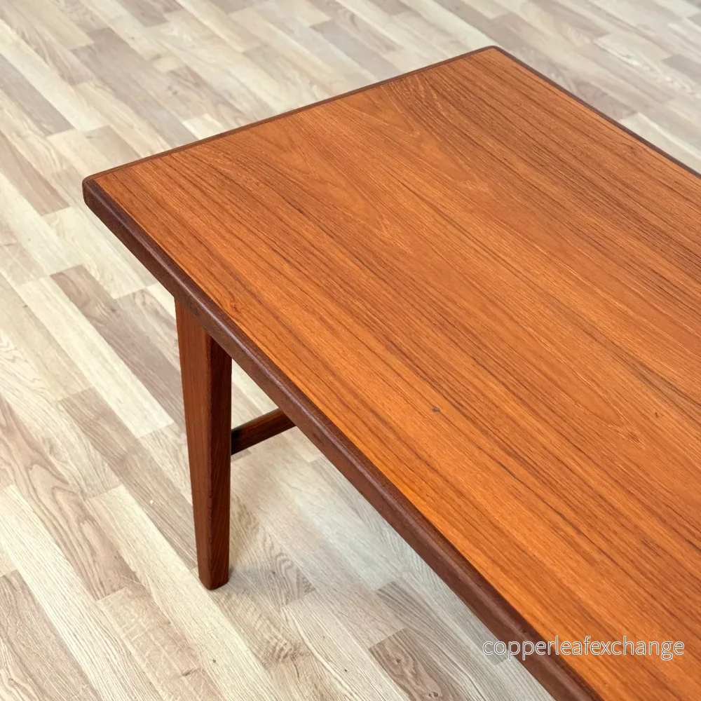 Dansk soffbord i teak & valnöt - Bild 2
