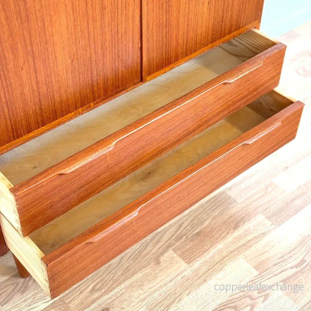 Förvaringsskåp i teak, 1950-60-tal, Danmark - Bild 3