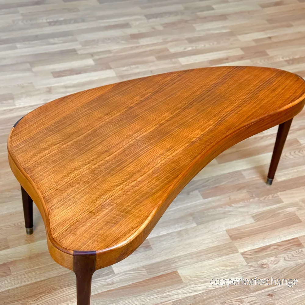 Soffbord i valnöt av JLM, 1950-60-tal, Danmark - Bild 2