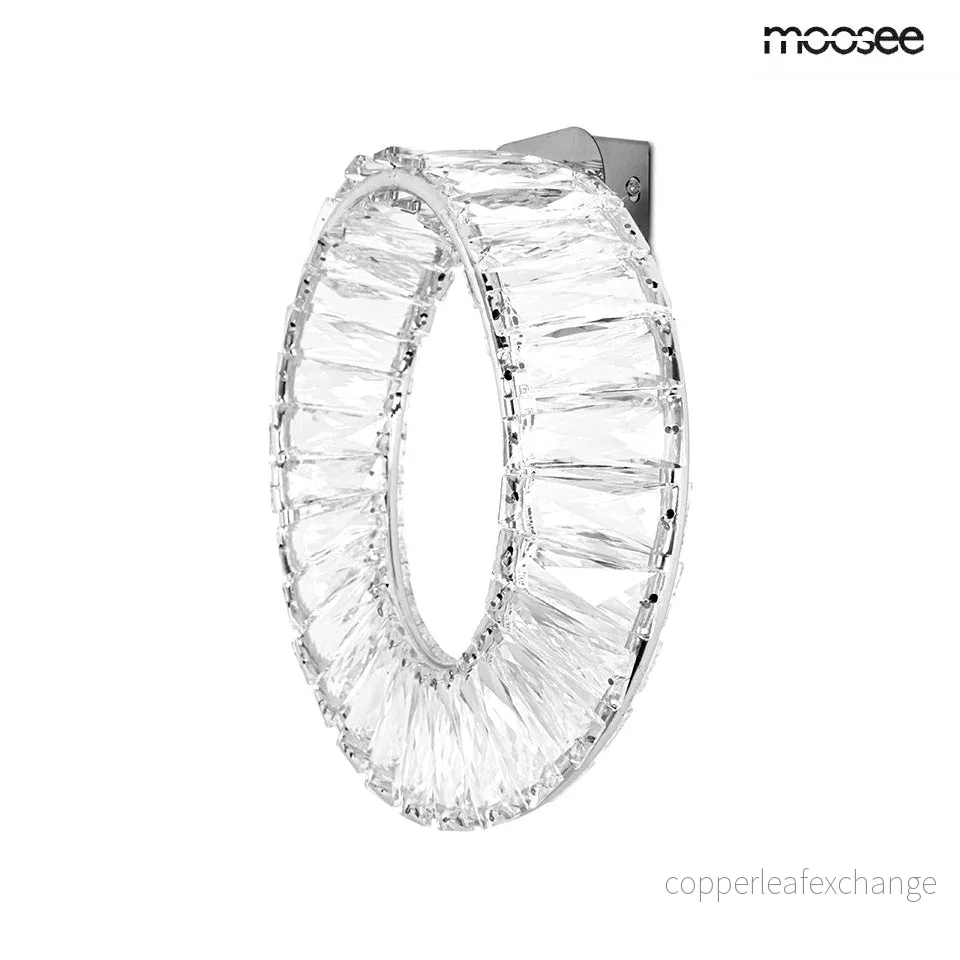 Vägglampa MOOSEE - WAVE, krom - Bild 3