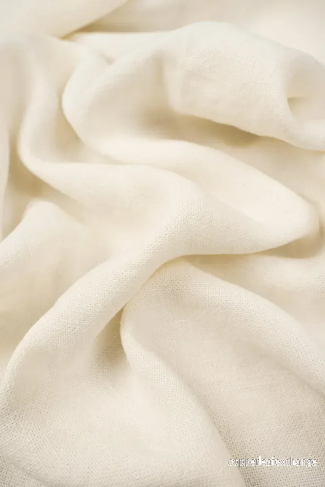 Deadstock – Upholstery fabric – Stonewashed – Linen – MD 20,000 – Offwhite – LB32