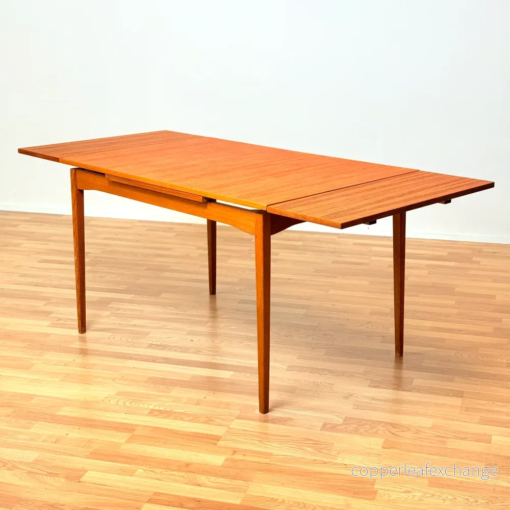 Svenskt rektangulärt matbord i teak - Bild 2