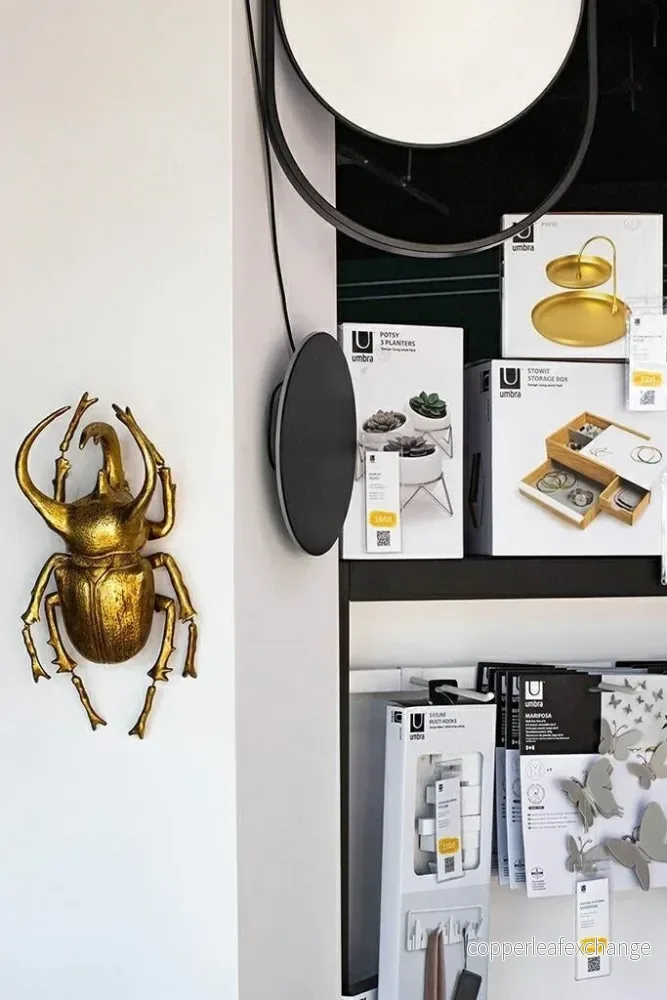 Dekoration KARE DESIGN - ALTAS BEETLE, guld - Bild 2