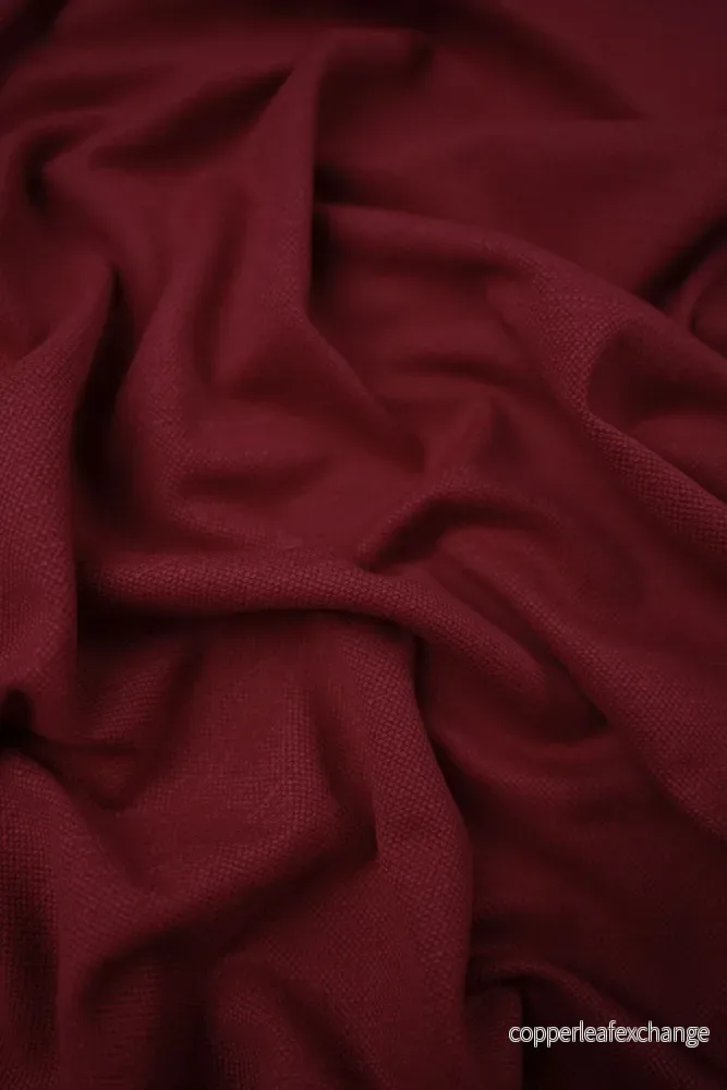 Upholstery fabric – Colin – Plain – Linen, Cotton – MD 29,000 – Burgundy – fg22 Upholstery fabric – Colin – Plain – Linen, Cotton – MD 29,000 – Burgundy – fg22
