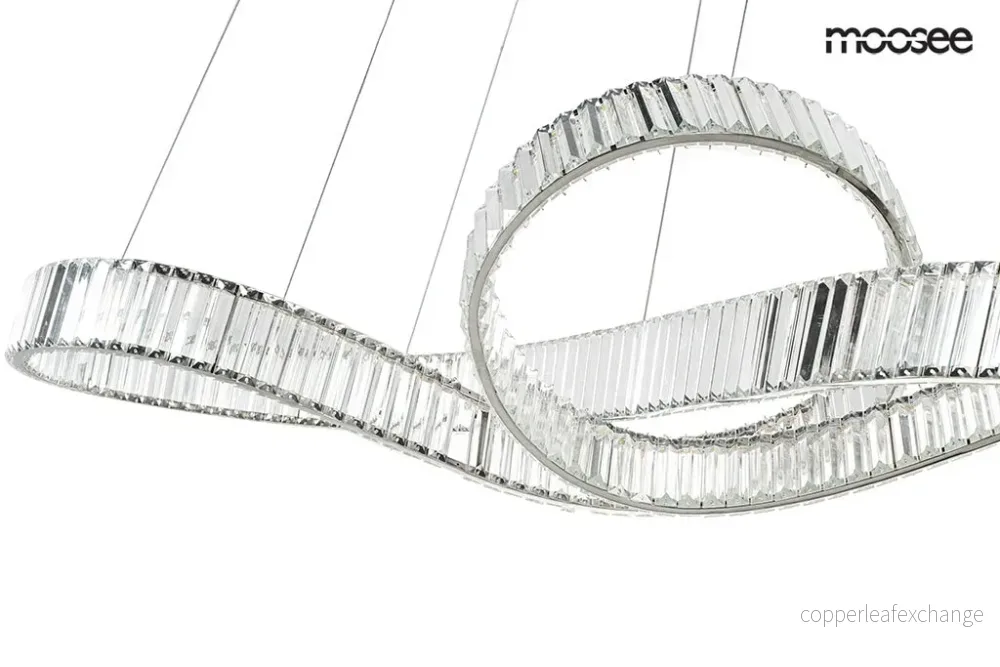 Taklampa MOOSEE - WAVE 160B, krom - Bild 3