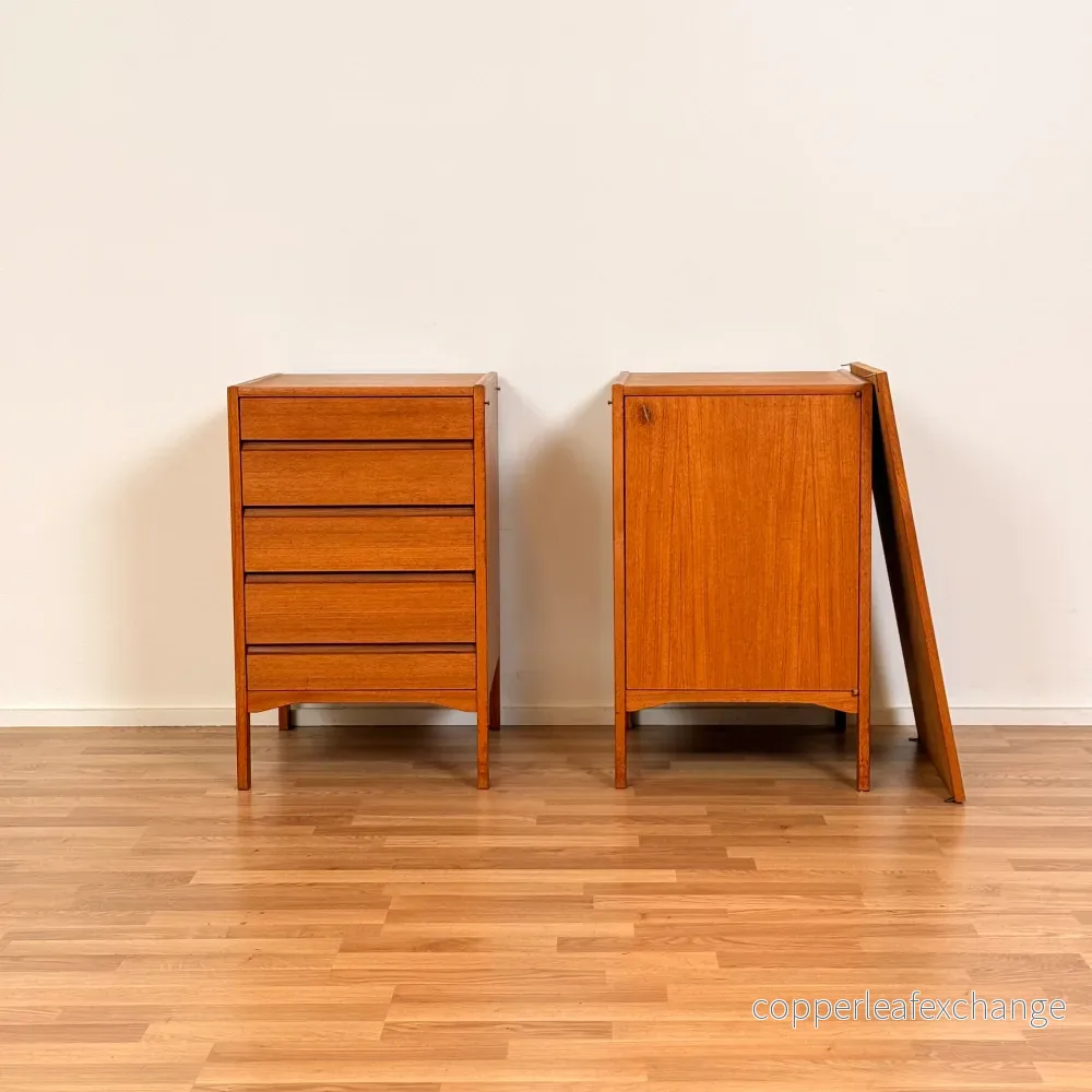 Modulärt skrivbord i teak, 1950-60-tal, Sverige - Bild 2