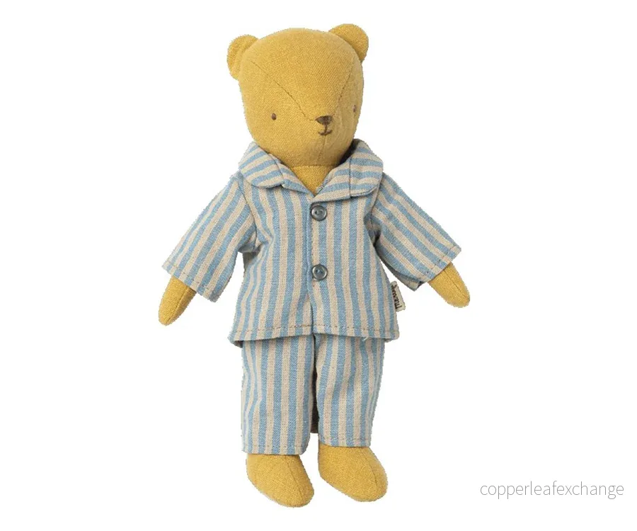 Maileg – Pyjamas till teddy junior, skjorta och byxa, kläder för björn nalle - Bild 2