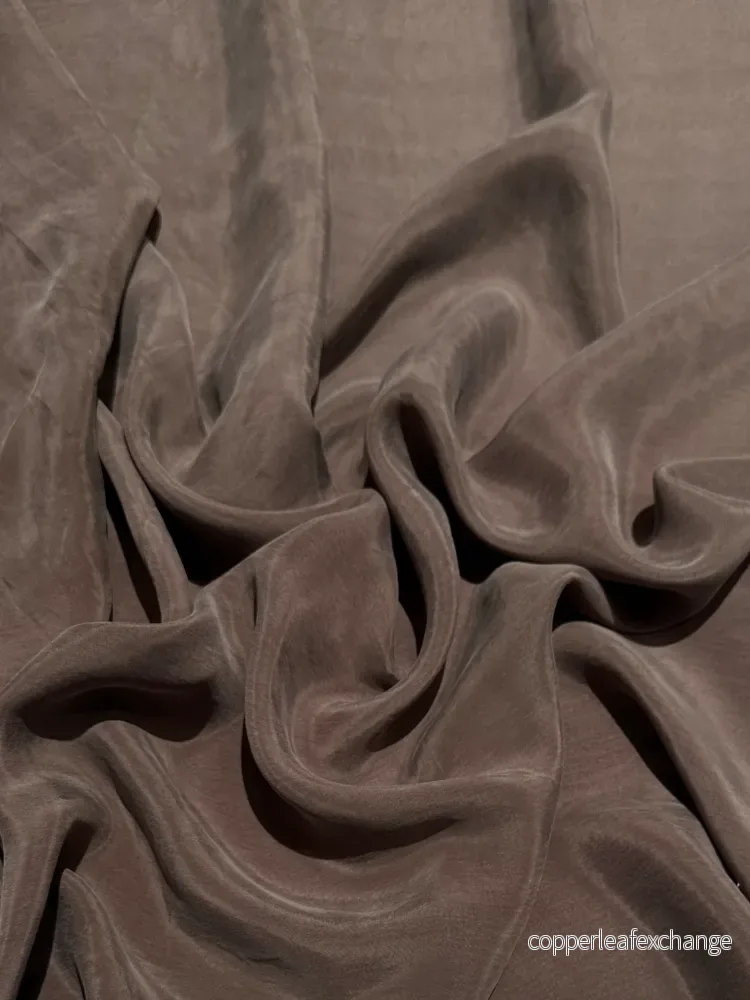 Cupro – Luster – Brushed – Brown