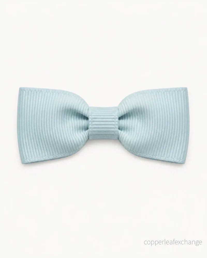 Liten hårrosett, baby blue