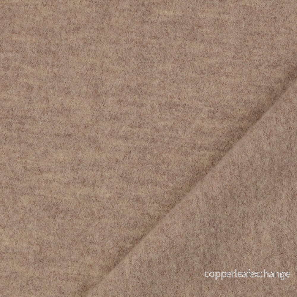 Boiled Wool - Walkloden - Melange - Beige, Natural - 7004 - Bild 3