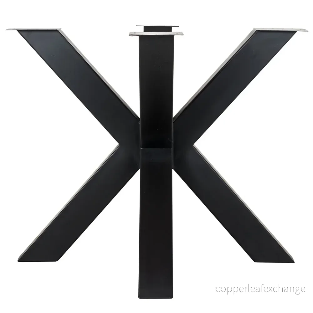 Fot Till Matbord X-leg Bodhi black - Bild 3