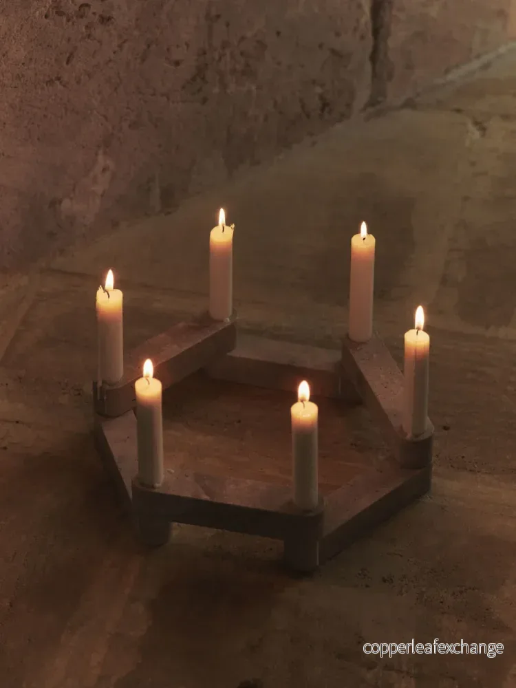 Newel Modular Candle Holder - Set of 6 - Bild 3