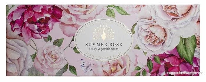 Gift box triple soap Summer Rose