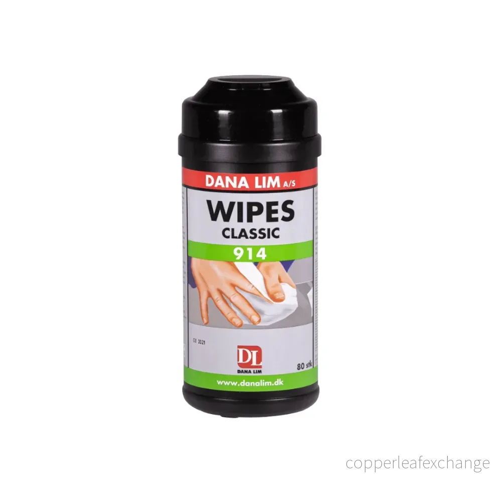 Wipes Classic 914 – Svart 80-ST