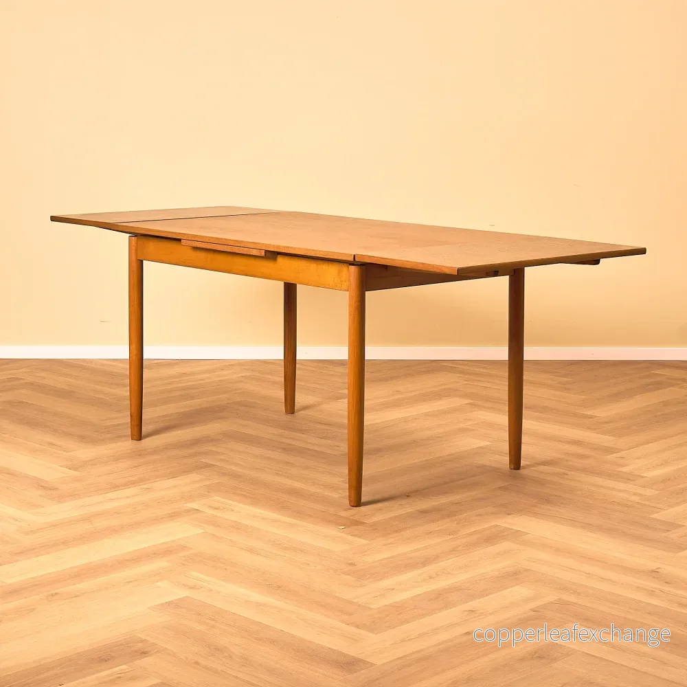 Danskt matbord i teak från Farstrup - Bild 2