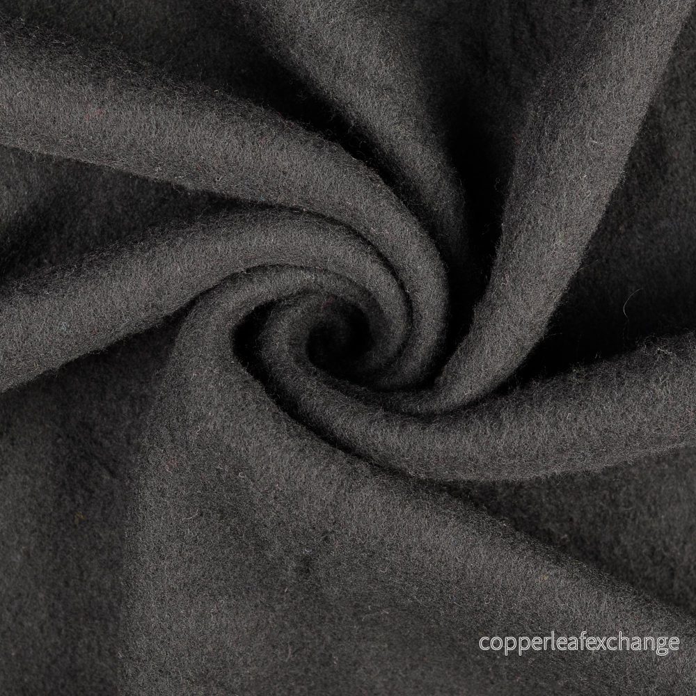 Wool fleece – Wool – 280g – Black – 8100