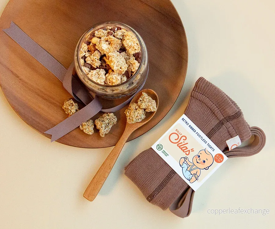 Silly Silas – Footless tights, Granola - Bild 3