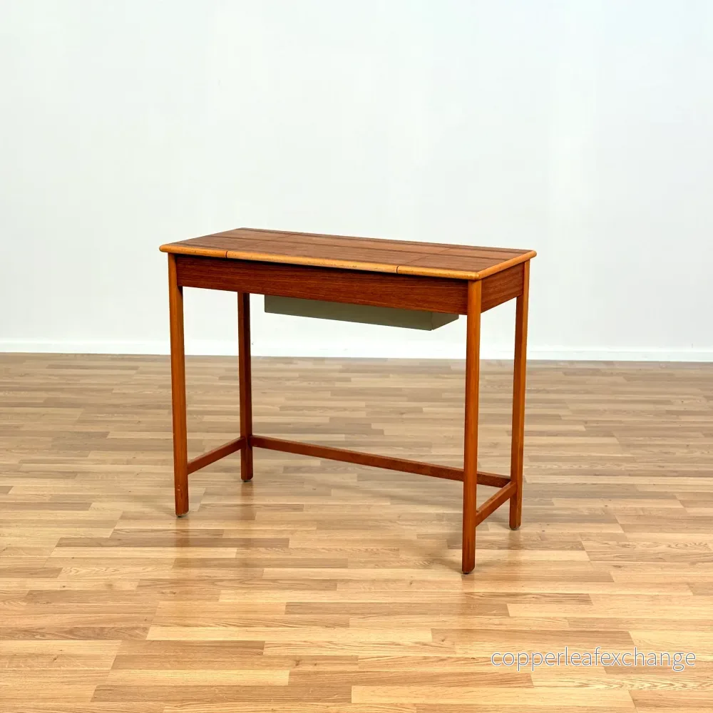 Svensk sminkbord / Skrivbord i teak - Bild 2