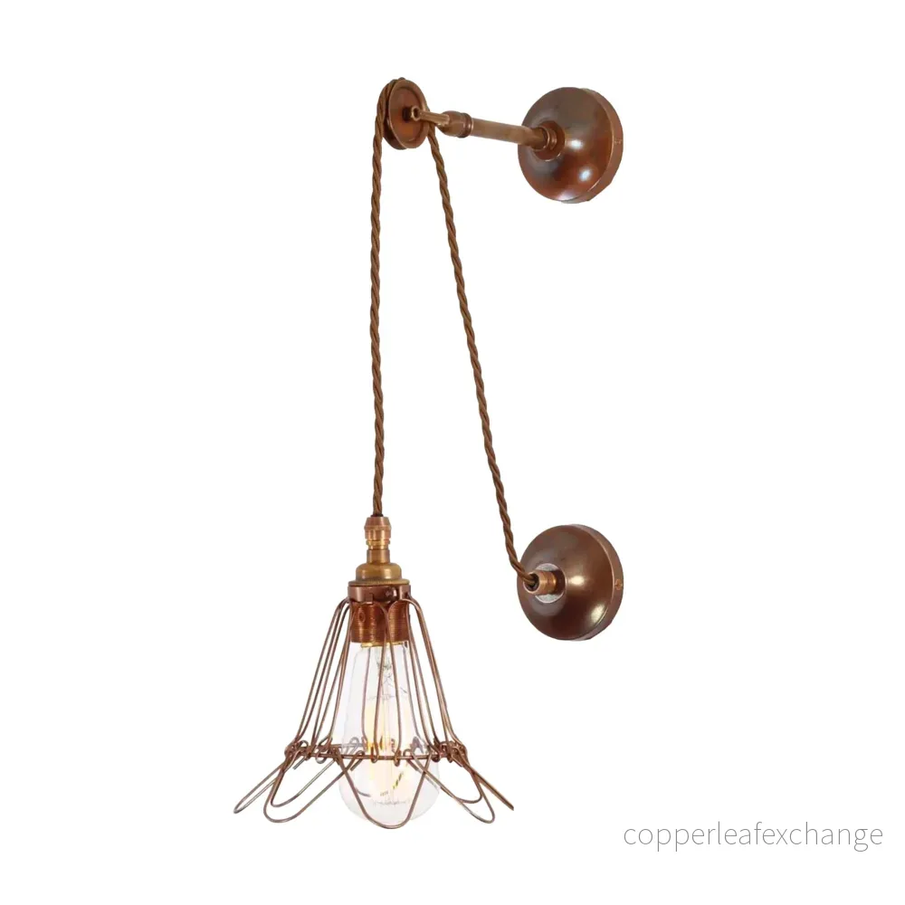 APOCH - Vintage Pulley Cage Wall Light - Bild 2
