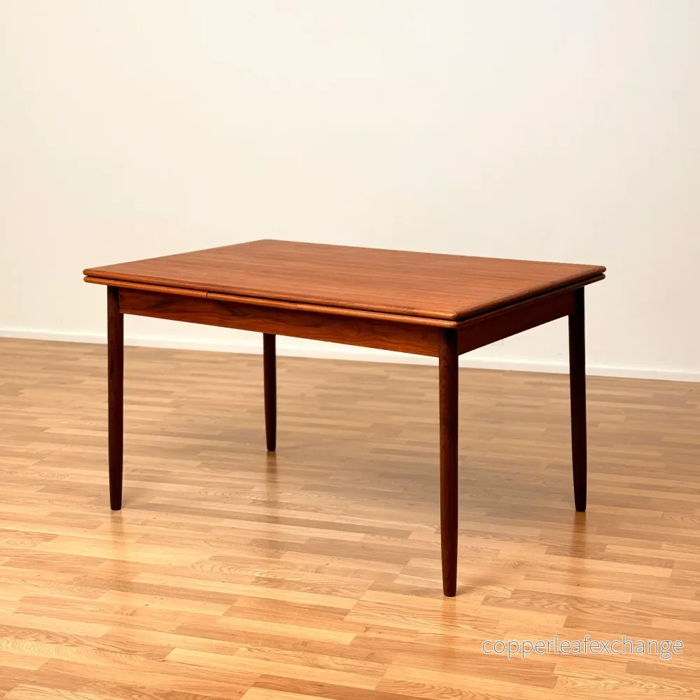 Matbord i teak, 1950-60-tal, Danmark