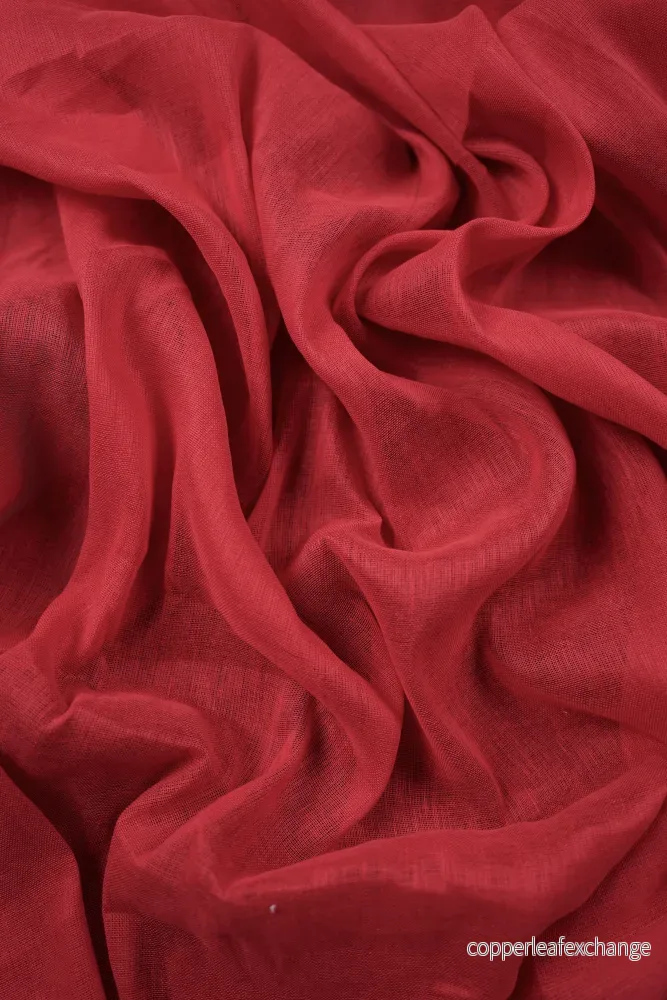Deadstock – Linen, Cotton – Thin – Red – DI13 Deadstock – Linen, Cotton – Thin – Red – DI13