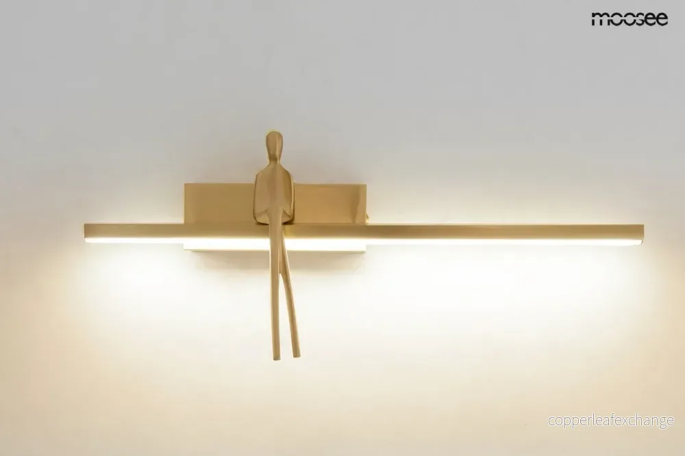 Vägglampa MOOSEE - BOY, guld - Bild 3