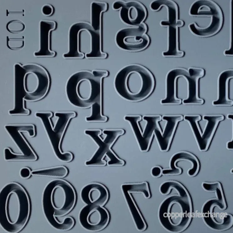 Font – Harper silikonform Font – Harper silikonform