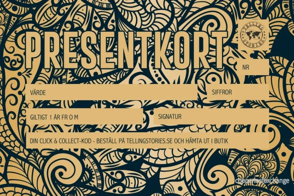 Presentkort Presentkort