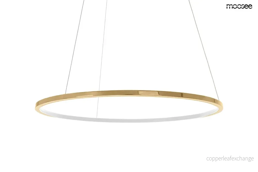 Taklampa MOOSEE – RING SLIM 80, guld Taklampa MOOSEE – RING SLIM 80, guld