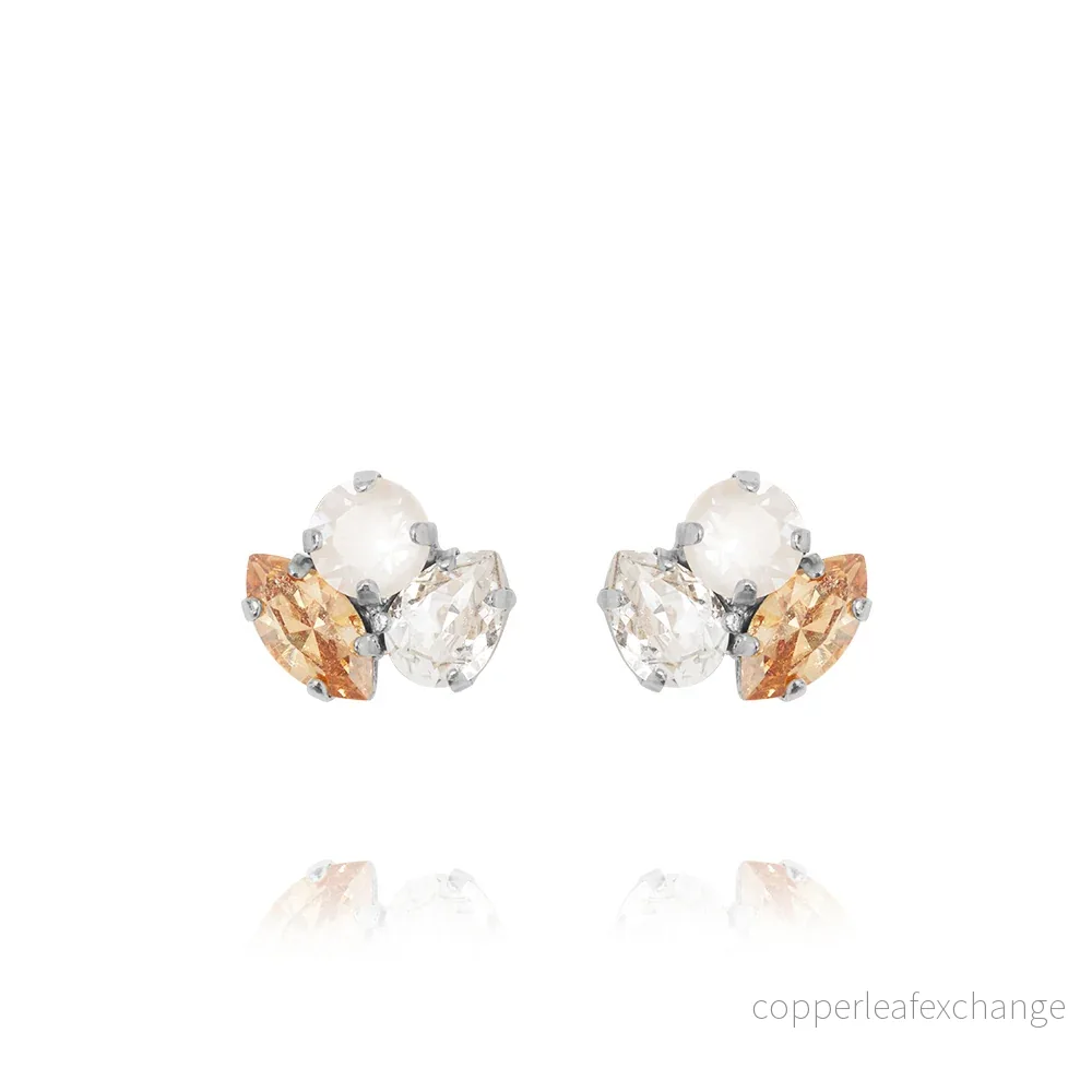 ANA EARRINGS GOLDEN COMBO - Bild 2