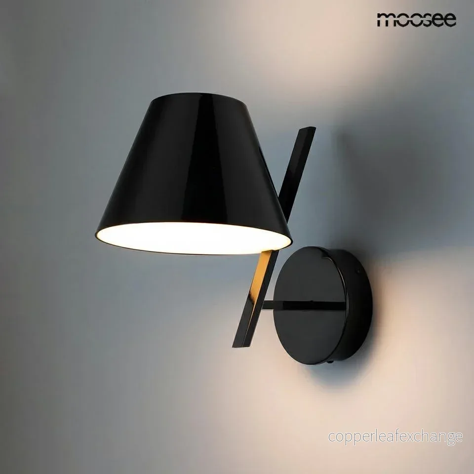 Vägglampa MOOSEE - MAGO, svart - Bild 2